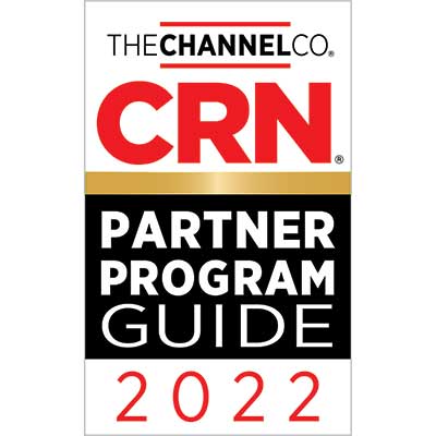 THECHANNELCO. CRN Partner Guide Program 2022 logo - recognizing Critical Start