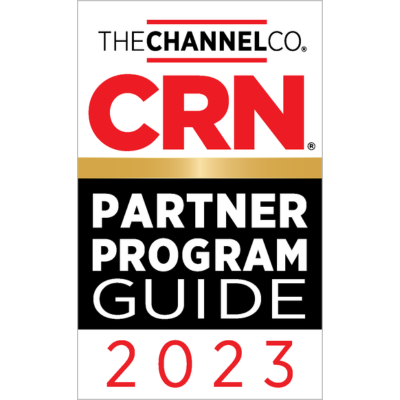 THECHANNELCO. CRN Partner Guide Program 2023 logo - recognizing Critical Start