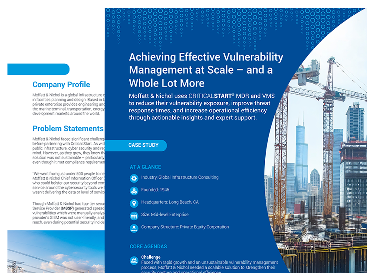 Preview image for Moffatt & Nichol Vulnerability Management case study