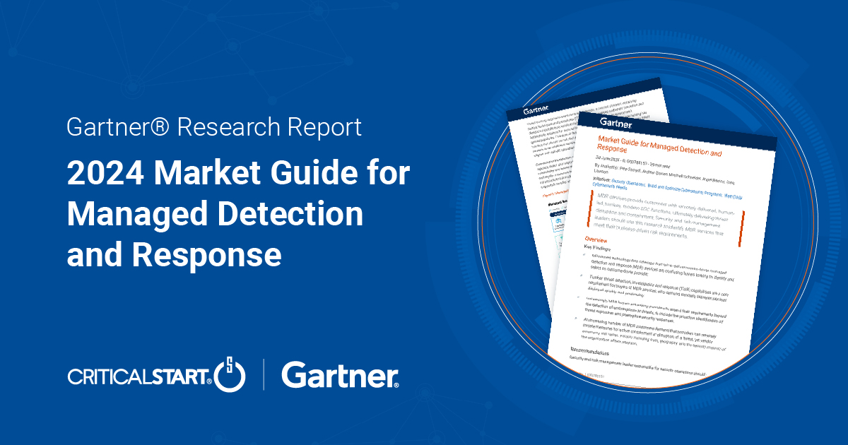 2024 Gartner MDR Guide | Managed Detection & Response